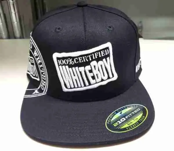100% certified whiteboy flexfit cap
